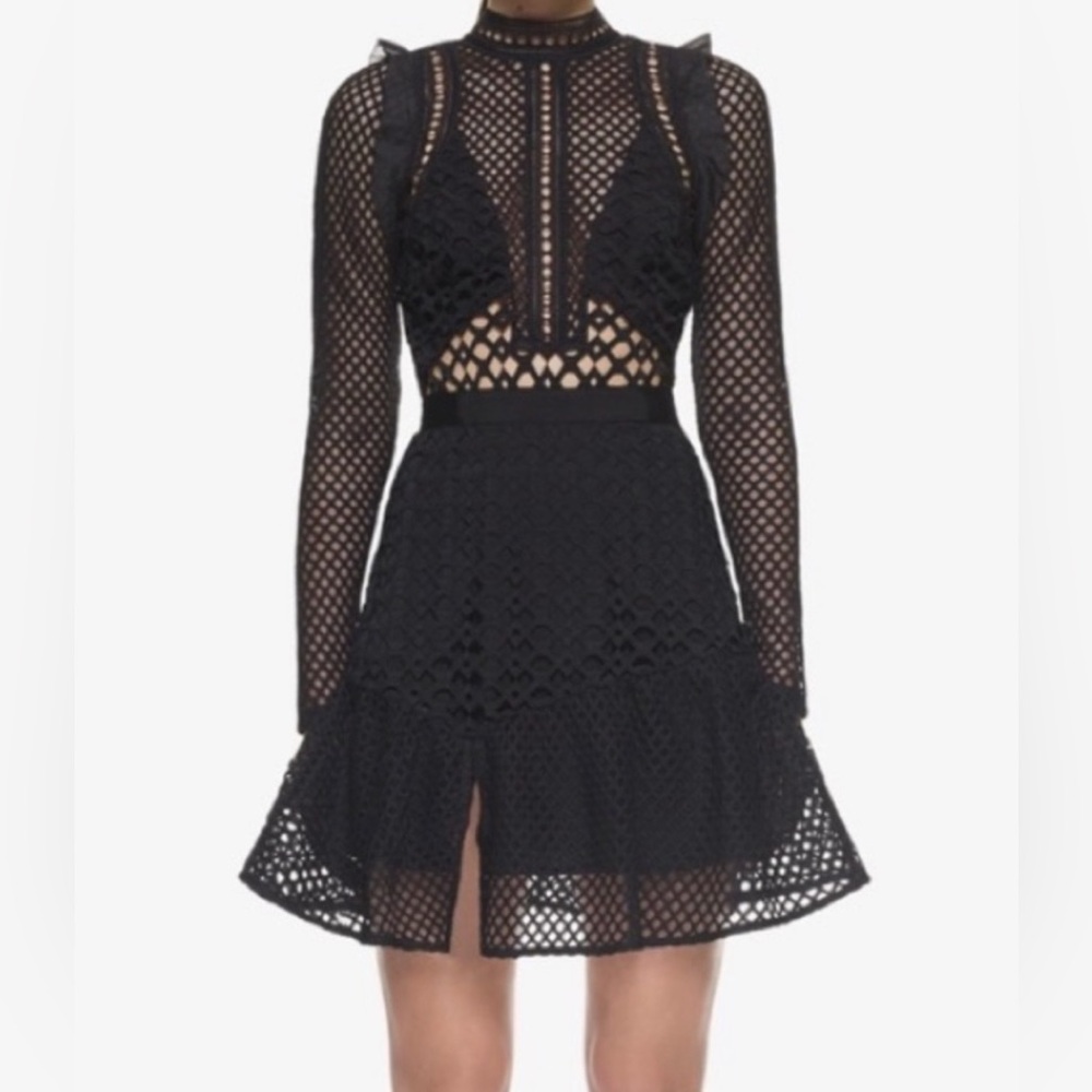 SELF-PORTRAIT Hall Mini Dress - Picture 3 of 9